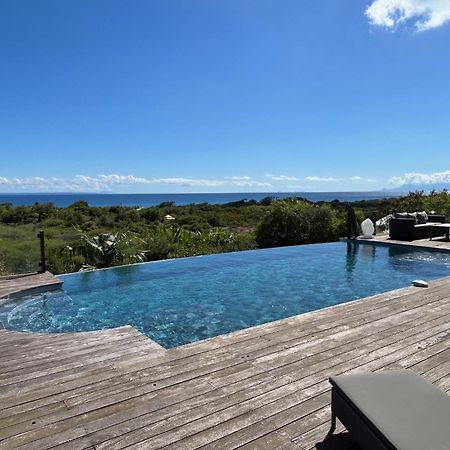 Villa Deluxe L'Hacienda Villa Vue Mer 180 Piscine Jacuzzi Proche Plage Marina Golf Pointe Des Chateaux Et Casino Jardin Clos Voyage Durable Saint-Francois  Exterior photo