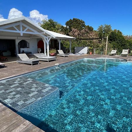 Villa Deluxe L'Hacienda Villa Vue Mer 180 Piscine Jacuzzi Proche Plage Marina Golf Pointe Des Chateaux Et Casino Jardin Clos Voyage Durable Saint-Francois  Exterior photo